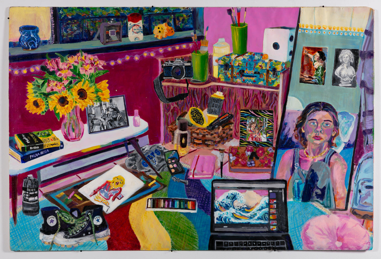 The Artist in Her Studio